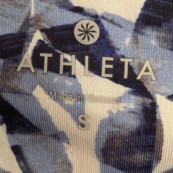 🌞 ATHLETA Colorful Legging Capris Size Small - Picture 3 of 3